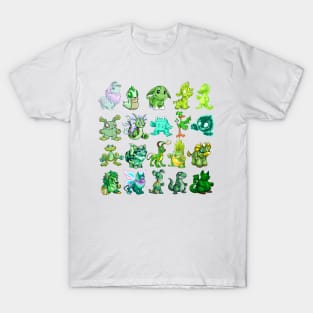 Green Neopets Rainbow T-Shirt